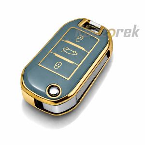 Etui TPU 166 - Citroen / Peugeot - niebieskie